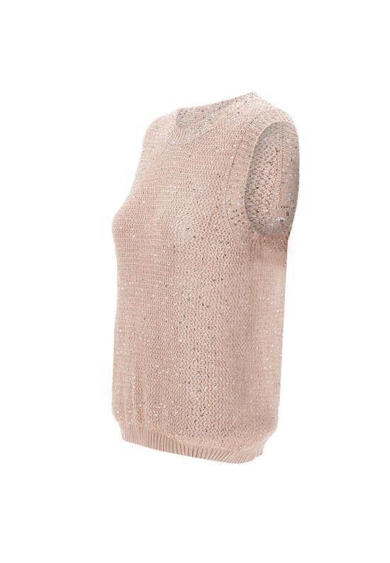 25SS 골든구스 민소매 티셔츠 GWP01922 P00169125235 Pink - GOLDEN GOOSE