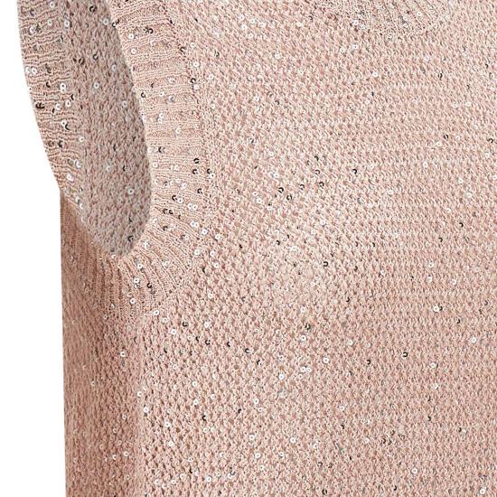 25SS 골든구스 민소매 티셔츠 GWP01922 P00169125235 Pink - GOLDEN GOOSE