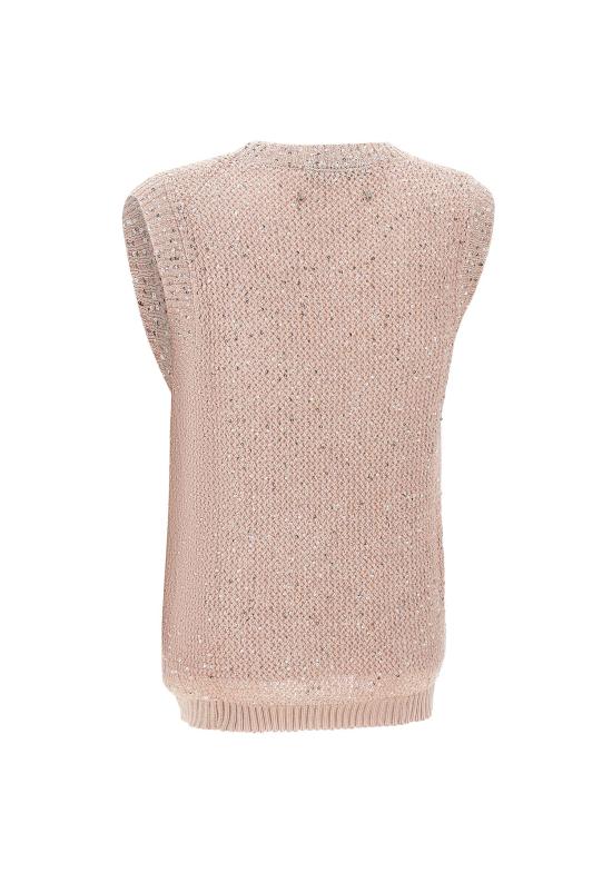 25SS 골든구스 민소매 티셔츠 GWP01922 P00169125235 Pink - GOLDEN GOOSE