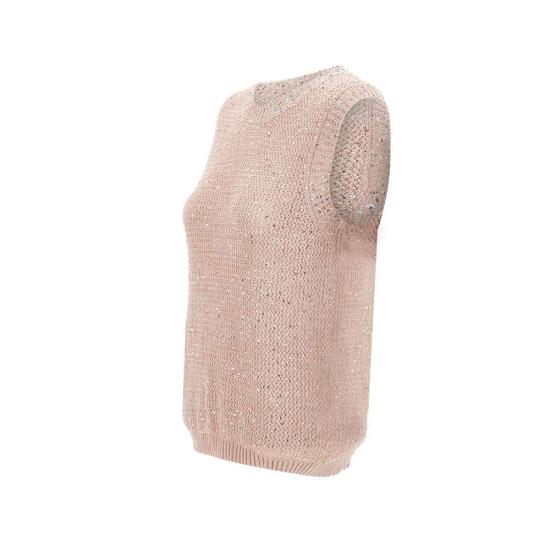 25SS 골든구스 민소매 티셔츠 GWP01922 P00169125235 Pink - GOLDEN GOOSE