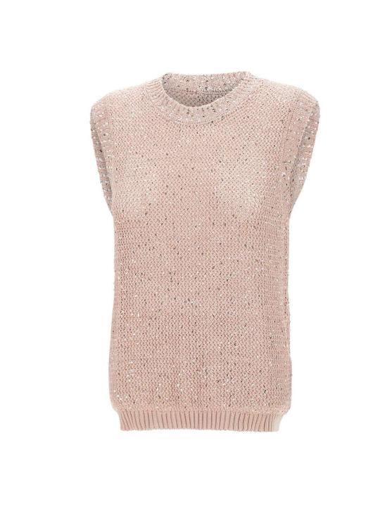 25SS 골든구스 민소매 티셔츠 GWP01922 P00169125235 Pink - GOLDEN GOOSE