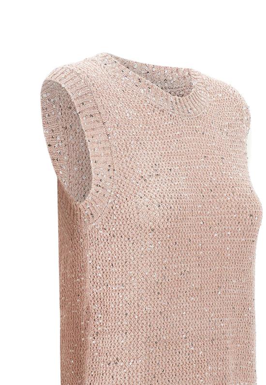 25SS 골든구스 민소매 티셔츠 GWP01922 P00169125235 Pink - GOLDEN GOOSE