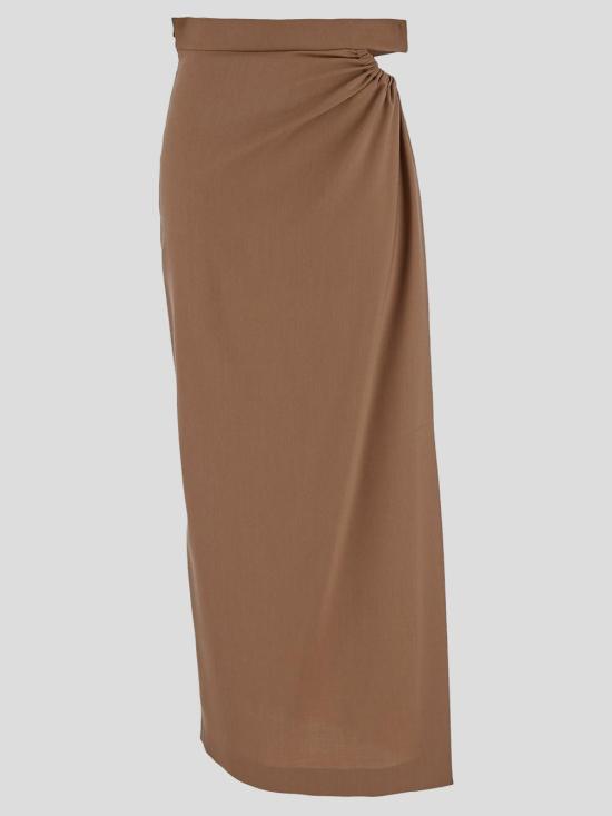 25SS 막스마라 스커트 2511101123600 267007 Brown