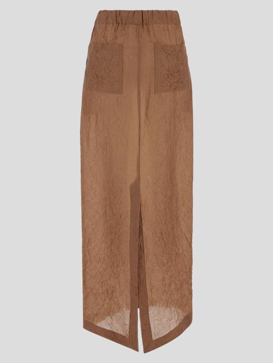 25SS 막스마라 스커트 2511101293600 701002 MARRONE BRONZO - MAX MARA