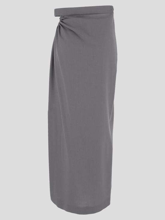 25SS 막스마라 스커트 2511101123600 267015 Light Grey - MAX MARA