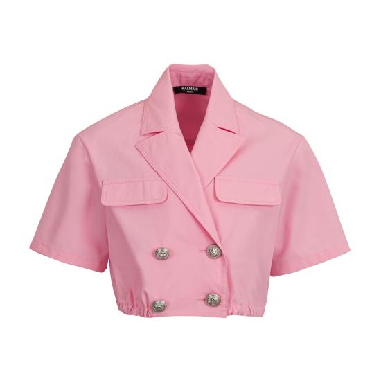 25SS [주니어] 발망 셔츠 BW5A01 P0479 511AG Pink