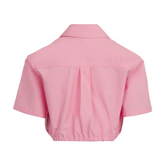 25SS [주니어] 발망 셔츠 BW5A01 P0479 511AG Pink - BALMAIN