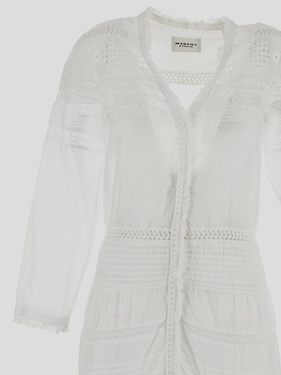 25SS 이자벨마랑에뚜왈 롱 원피스 RO0723FA C1J15E20WH White - ISABEL MARANT ETOILE