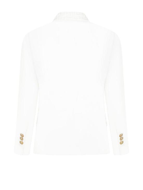 25SS [주니어] 발망 자켓 BW2Q24 P0484 100AV White - BALMAIN