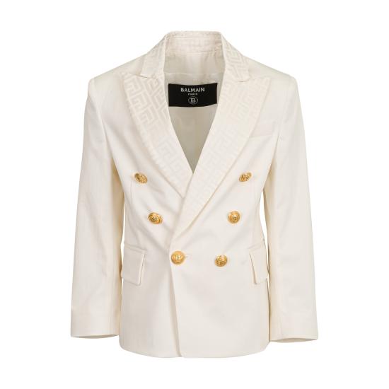 25SS [주니어] 발망 자켓 BW2Q24 P0484 100AV White