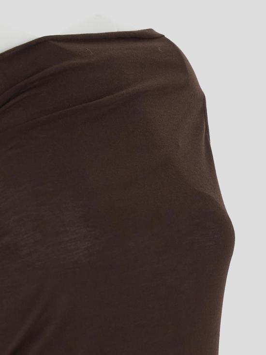 25SS 릭 오웬스 민소매 티셔츠 RP01E7138 JS14 Mahogany - RICK OWENS