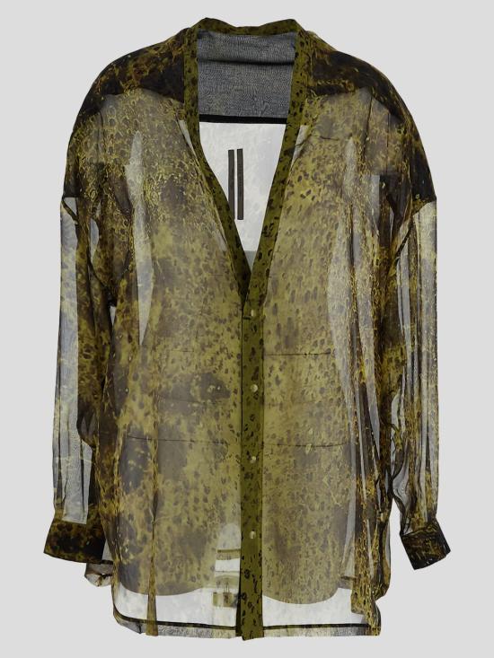 25SS 릭 오웬스 셔츠 RP01E7244 SP13209 ACID BLACK