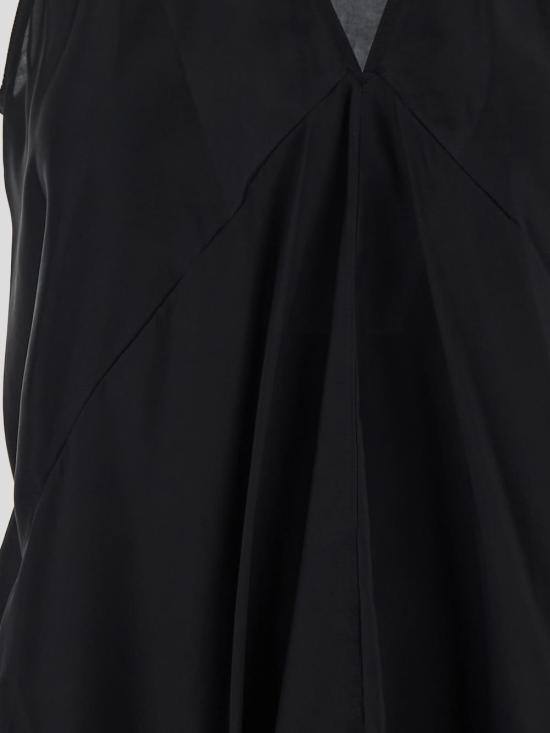 25SS 릭 오웬스 미디 원피스 RP01E7568 J09 Black - RICK OWENS