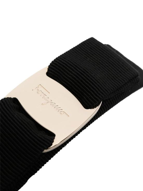 26SS 살바토레 페라가모 헤어 액세서리 342019495450001 Black - SALVATORE FERRAGAMO