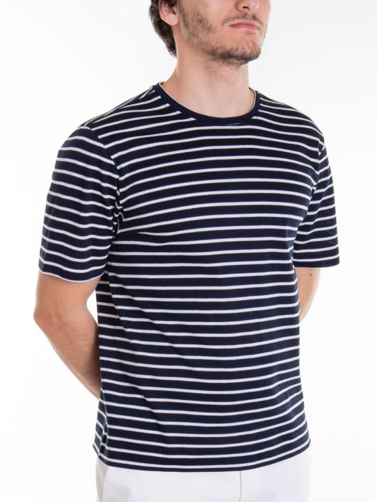  꼬르넬리아니 반팔 티셔츠 91GH033125070001 Black - CORNELIANI