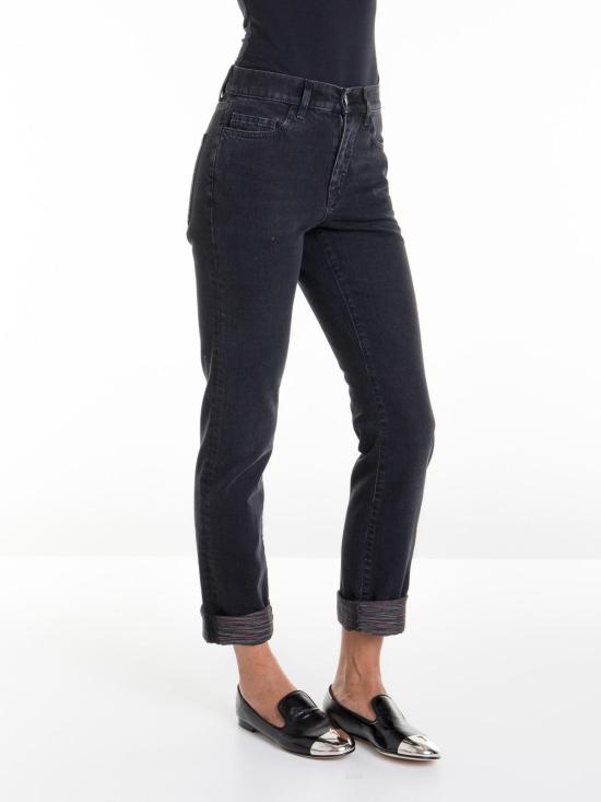  미소니 스트레이트 팬츠 MDI00332BW00EHS9023 Black - MISSONI