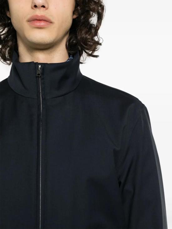  에르노 봄버 자켓 GI000410U33410 navy - HERNO