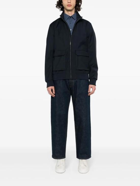  에르노 봄버 자켓 GI000410U33410 navy - HERNO