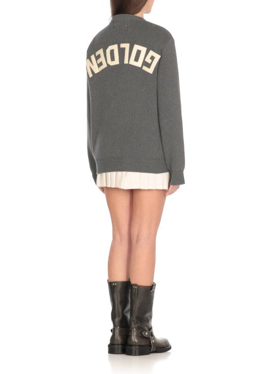 25SS 골든구스 스웨터 GWP00951 P000662 60304 GOLDEN Grey - GOLDEN GOOSE