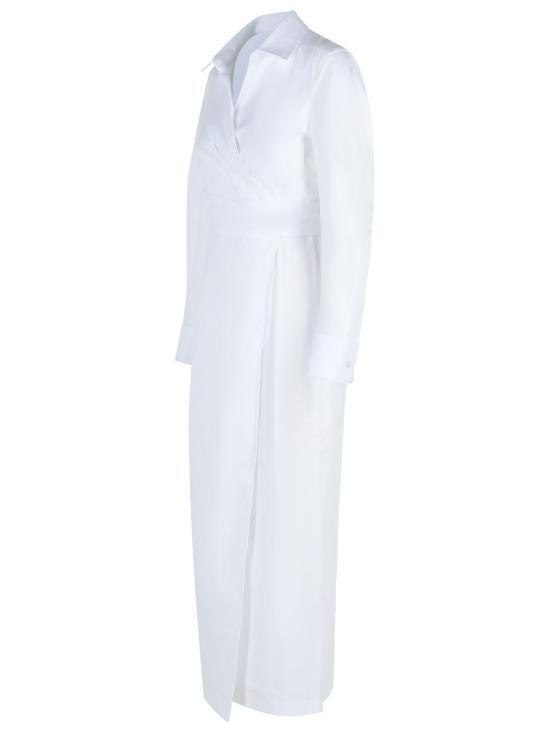 25SS 막스마라 미디 원피스 2511221053002 White - MAX MARA