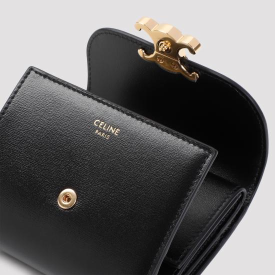 25FW 셀린느 지갑 10D783DPV38NO BLACK DOM - CELINE