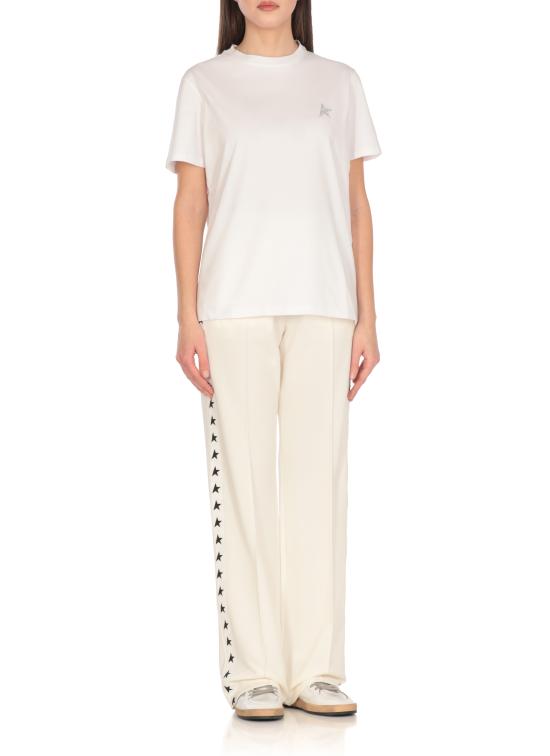 25SS 골든구스 반팔 티셔츠 GWP01220 P000594 80185 STAR White - GOLDEN GOOSE