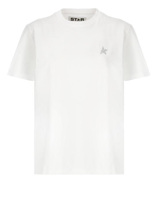 25SS 골든구스 반팔 티셔츠 GWP01220 P000594 80185 STAR White