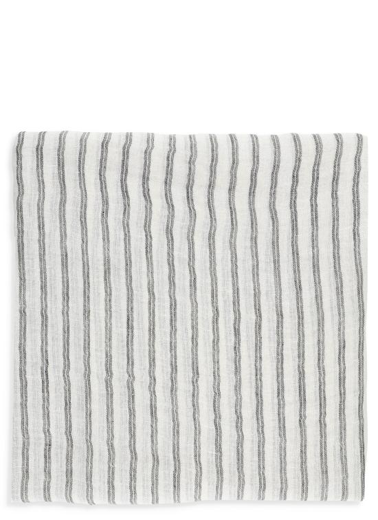 25SS 브루넬로 쿠치넬리 머플러/스카프 MSCDARL47 CC317 White - BRUNELLO CUCINELLI