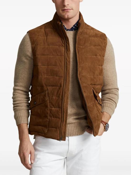  폴로 랄프로렌 베스트 710928531001 cognac - POLO RALPH LAUREN