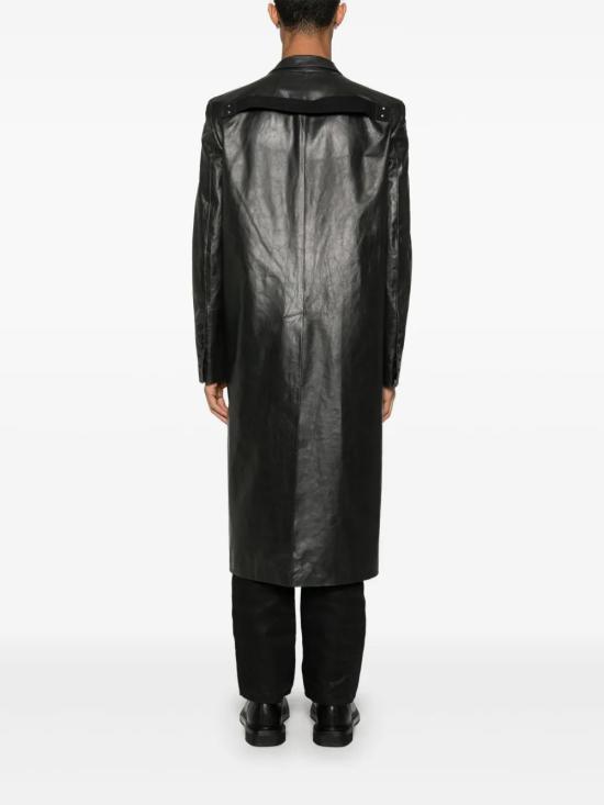 릭 오웬스 코트 RU01E5954LTP black - RICK OWENS