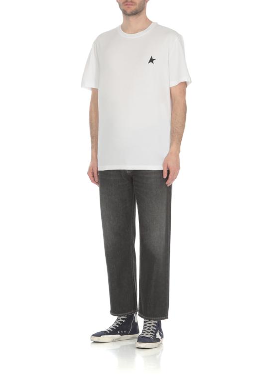 25SS 골든구스 반팔 티셔츠 GMP01220 P000593 10364 STAR White - GOLDEN GOOSE