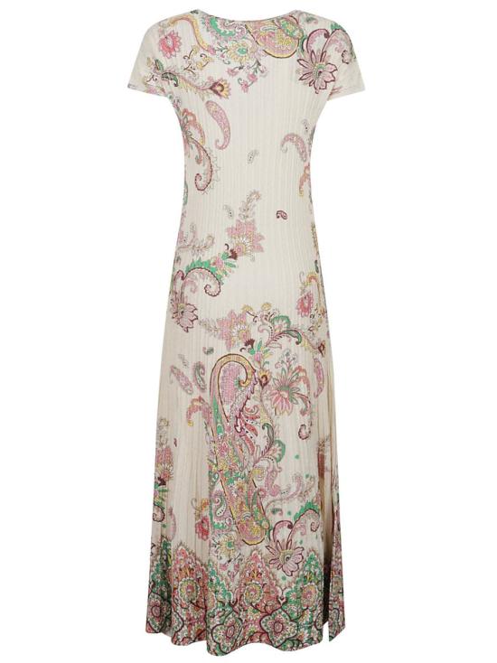 25SS 에트로 롱 원피스 WRKA0078 AK542 WHITE - ETRO