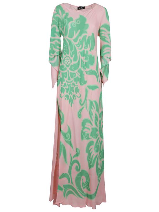 25SS 에트로 롱 원피스 WRPA0025 AK756 Multicolor