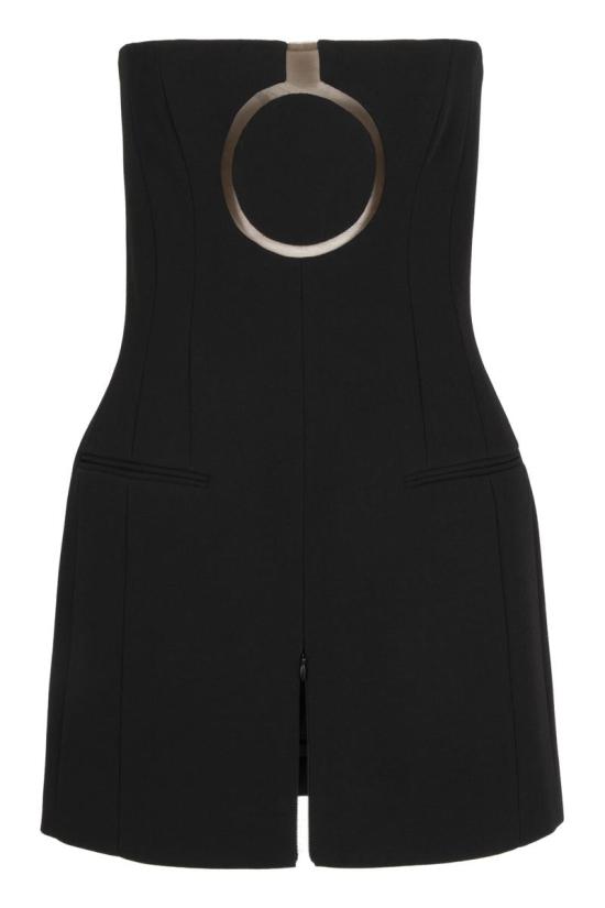  살바토레 페라가모 숏 원피스 13C408 761604 Black