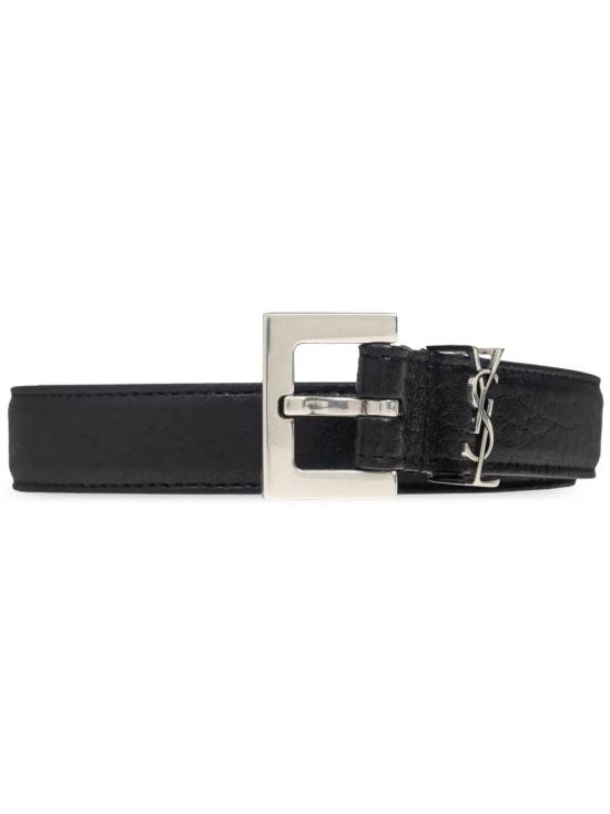  생로랑 가죽 벨트 612616AAC8A black