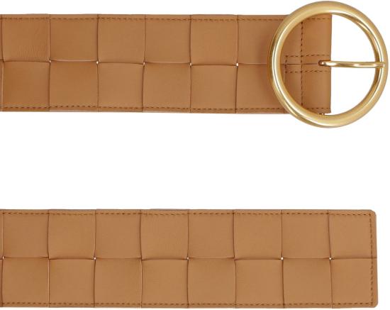  보테가베네타 레귤러 벨트 577933VMAY2 9830 Brown - BOTTEGA VENETA