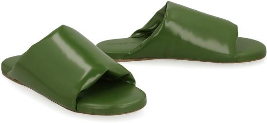  보테가베네타 뮬/슬리퍼 730289V2LR0 3653 GREEN - BOTTEGA VENETA