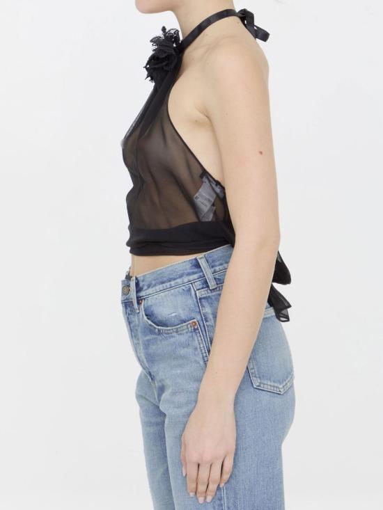  돌체앤가바나 긴팔 티셔츠 37032003 F79FIT FU1AT N0000 Black - DOLCE & GABBANA