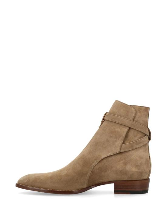  생로랑 부츠 498372PCEXBT3009870 tobacco - SAINT LAURENT