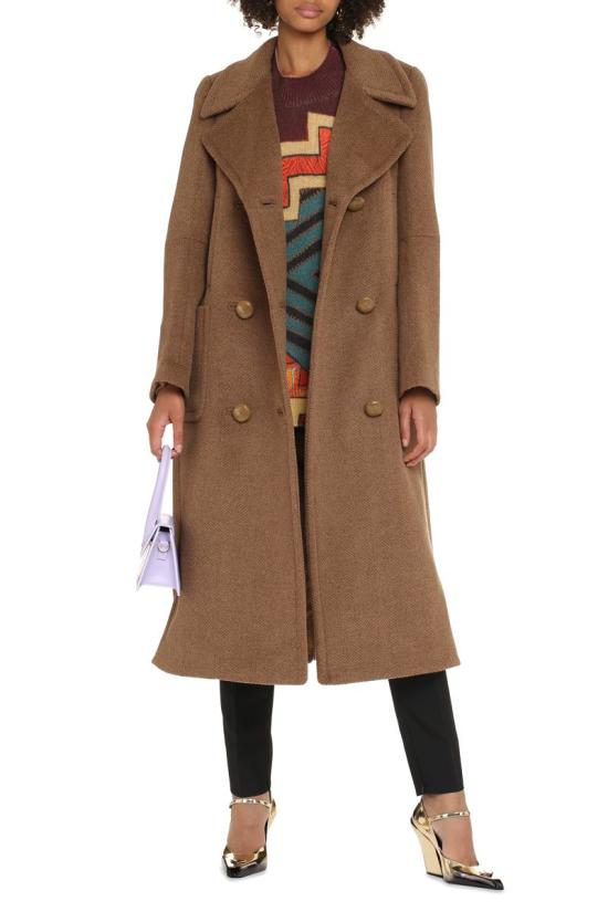  스텔라 맥카트니 코트 6600263AU750 2744 BROWN - STELLA MCCARTNEY