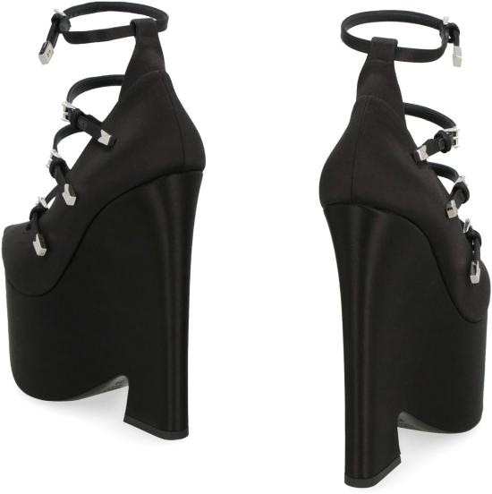  베르사체 힐/펌프스 10094691A00619 1B00P Black - VERSACE