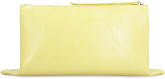  질샌더 클러치/파우치 J08WF0003P5635 744 YELLOW - JIL SANDER