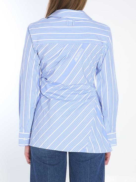 25SS 자크뮈스 블라우스 3166766 243SH062 1691 3EV BLUE - JACQUEMUS