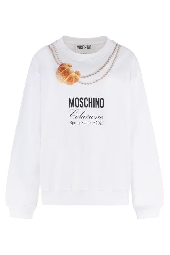 25SS 모스키노 스웨터 17070528 1001 WHITE