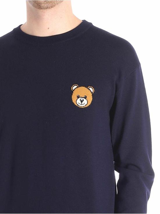  모스키노 스웨터 090252000510 Blue - MOSCHINO