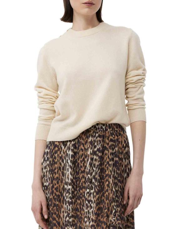 24FW 가니 긴팔 티셔츠 K2130354 White - GANNI