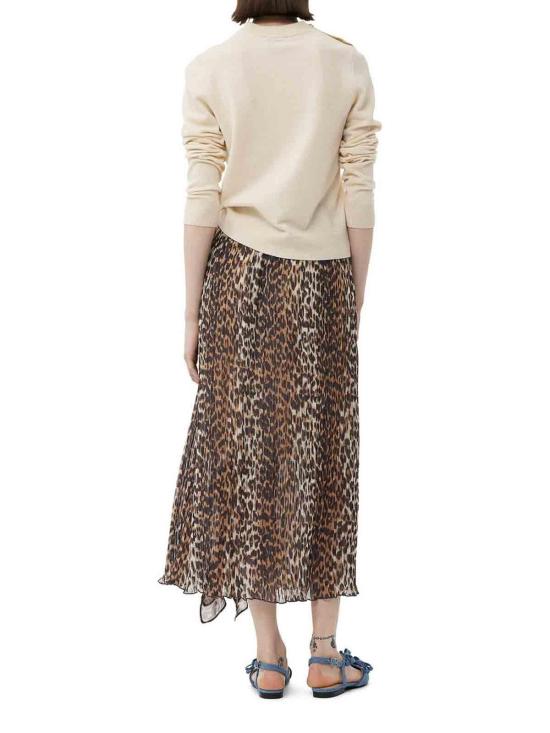 24FW 가니 긴팔 티셔츠 K2130354 White - GANNI