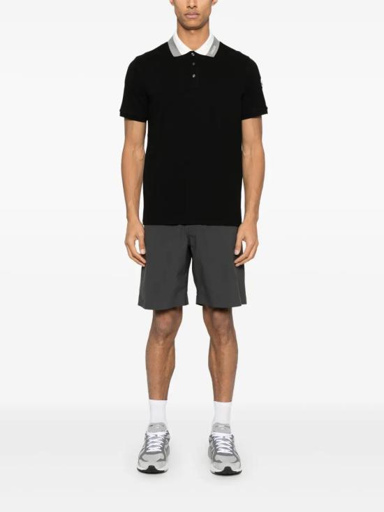  몽클레어 폴로 티셔츠 K10918A0002589A16 black - MONCLER