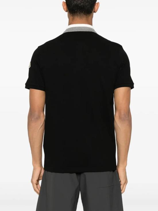  몽클레어 폴로 티셔츠 K10918A0002589A16 black - MONCLER