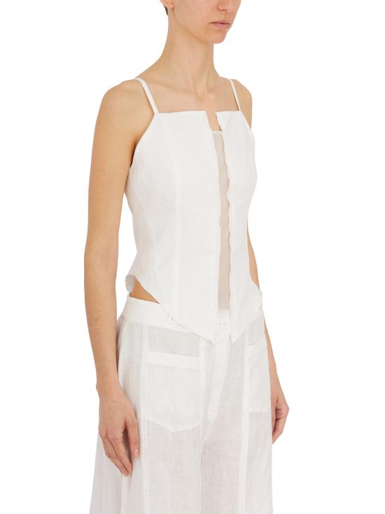  엔유 수트 자켓 HY2411015101 White - NU